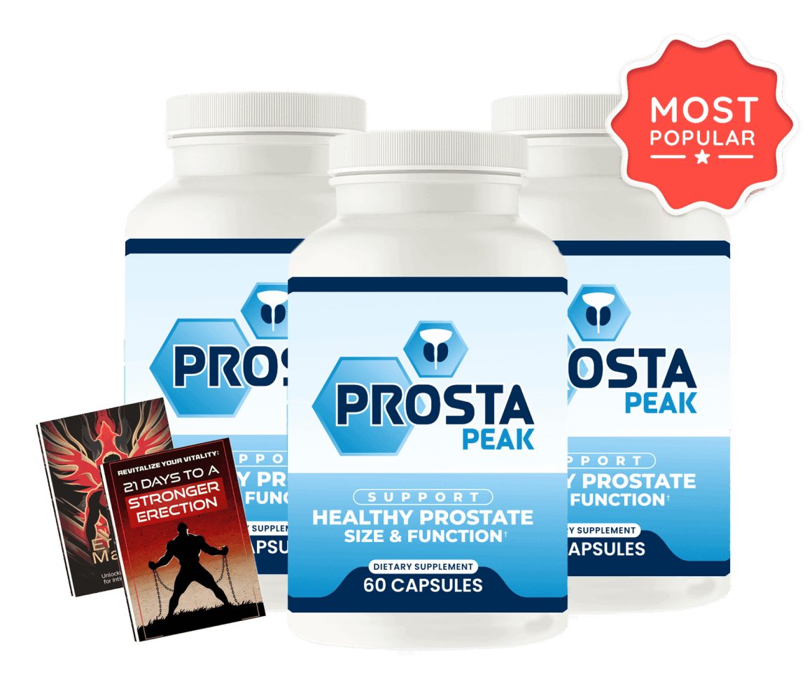 Prosta Peak official supplement bottle for prostate health support USA